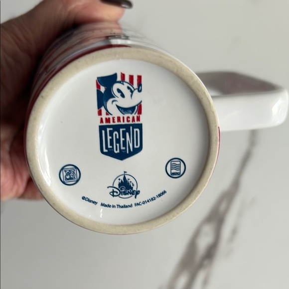 Disney Mickey Mouse American Legend Mug - Red, White, Blue - Picture 3 of 5